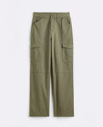 Solid Cargo Pant