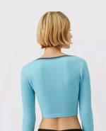 Long Sleeve Top - Blue